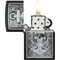 Zippo 2022N Zippo Supplement, Skull Anchor Emblem, Black Matte ZIP-48122 - alternate 4